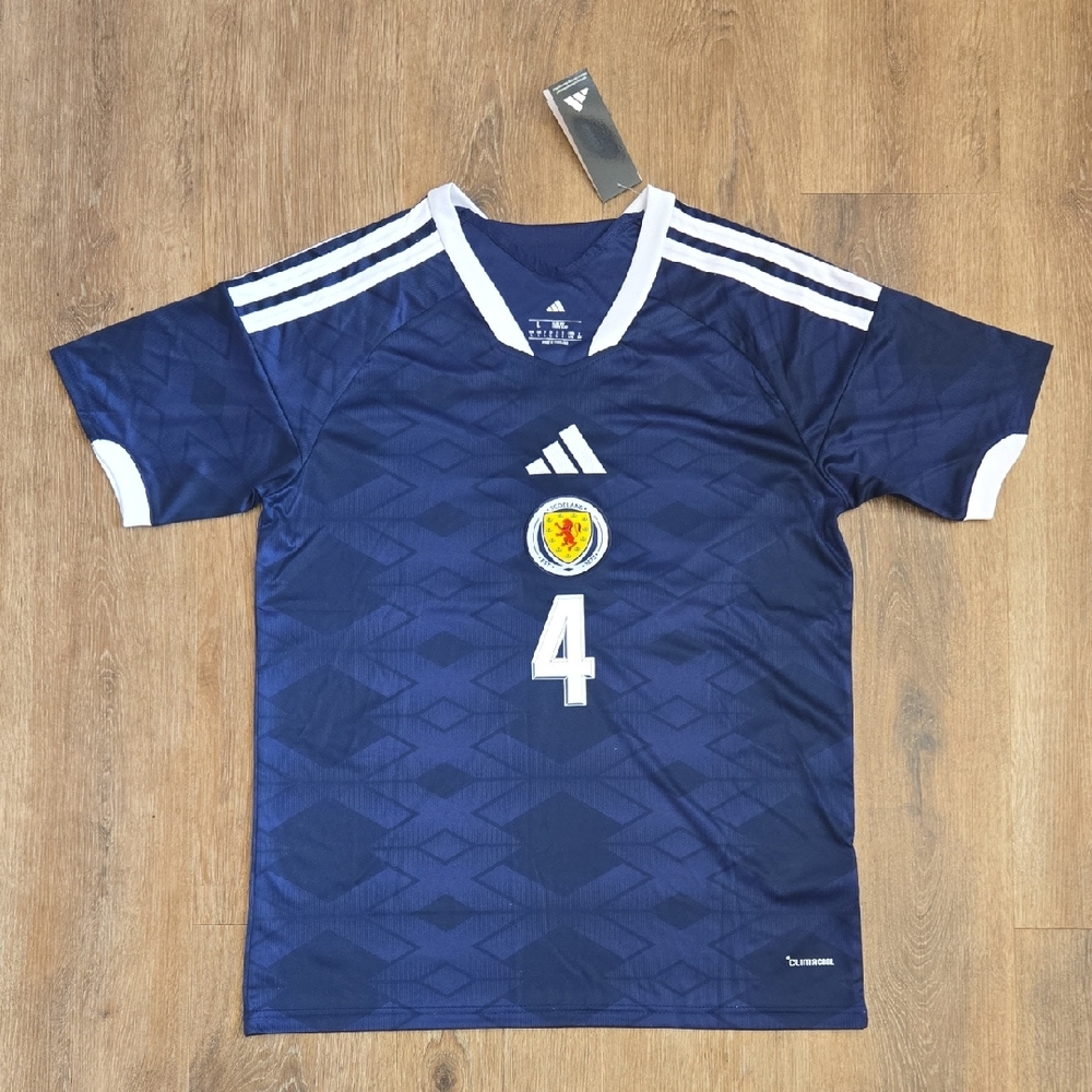 Scotland Scott McTominay Soccer Blue World Cup Kit Mens New W TAGS